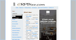 Desktop Screenshot of erpbizz.com